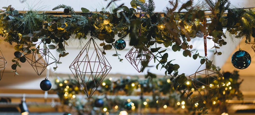 Christmas at the Bullitt Hotel - design by Blue Moon Event Design and Styling