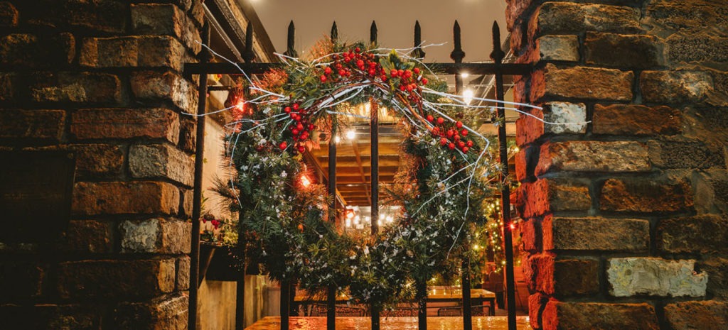 The Dirty Onion - Christmas decor by Blue Moon Event Design