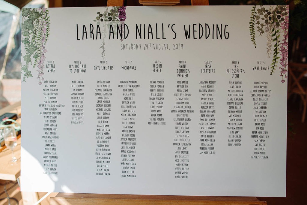 Niall and Lara - Decor by Blue Moon